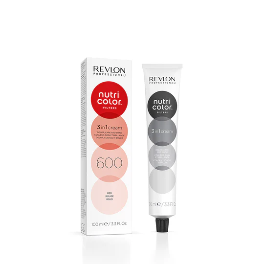 Revlon Professional Nutri Color Filters 3-In-1 Cream Hair Dye 600 Red 100ml 1
