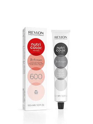 Revlon Professional Nutri Color Filters 3-In-1 Cream Hair Dye 600 Red 100ml