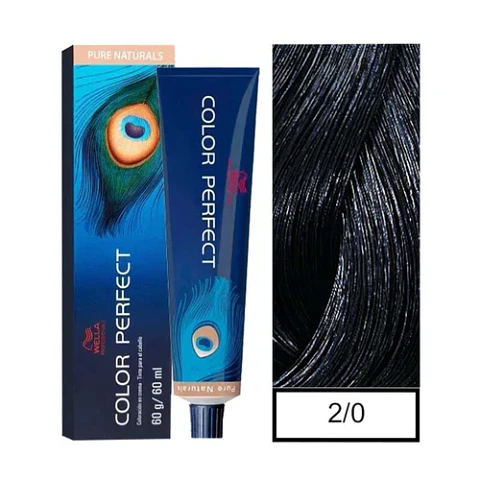 Wella Professionals Color Perfect 2/0 Negro 60g 