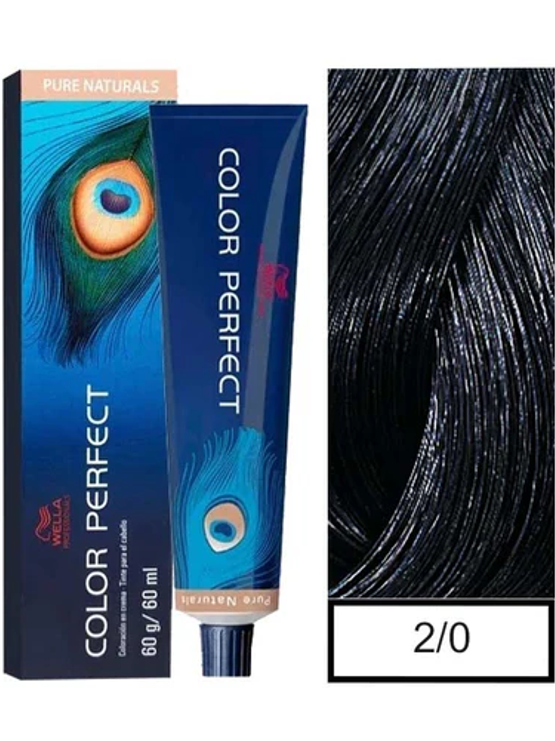 Wella Professionals Color Perfect 2/0 Negro 60g  1