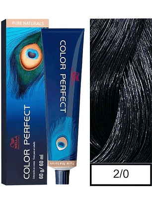 Wella Professionals Color Perfect 2/0 Negro 60g 