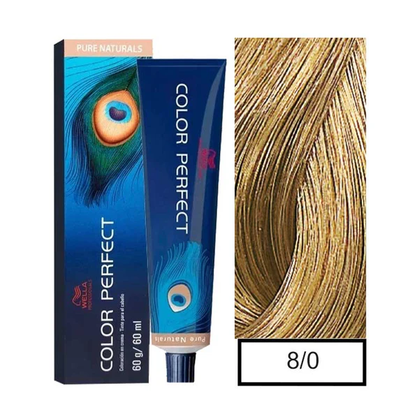Wella Professionals Color Perfect 8/0 Rubio Claro 60g  1