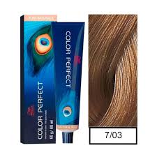 Wella Professionals Color Perfect 7/03 Rubio Mediano Natural Dorado 60g  1