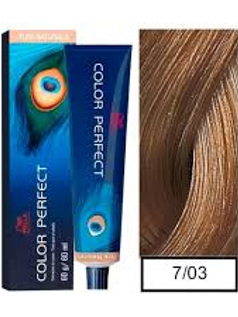 Wella Professionals Color Perfect 7/03 Rubio Mediano Natural Dorado 60g  1
