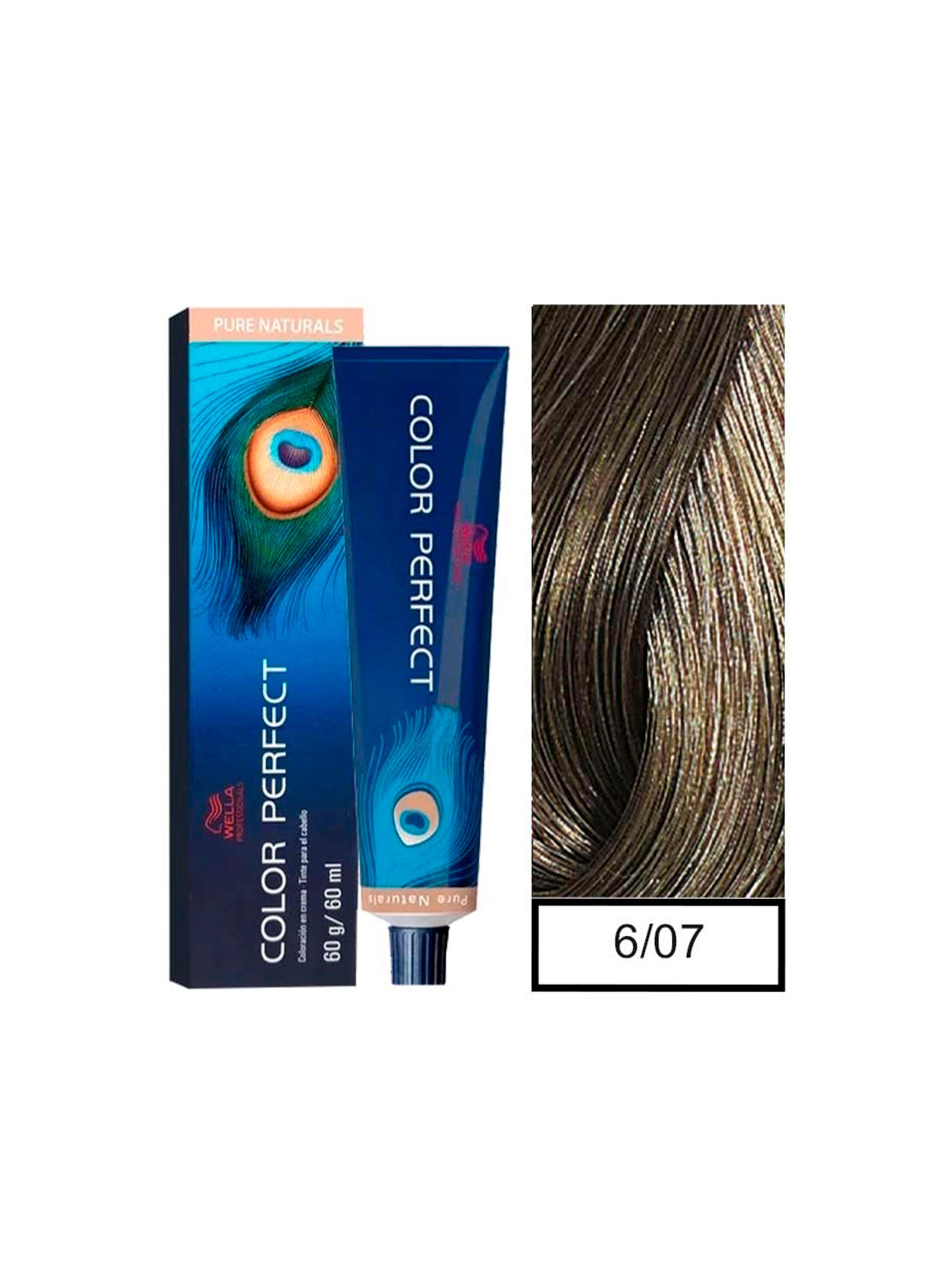 Wella Professionals Color Perfect 6/07 Castaño Claro Natural Marrón 60g  1