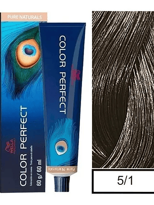 Wella Professionals Color Perfect 5/1 Castaño Claro Ceniza 60g 