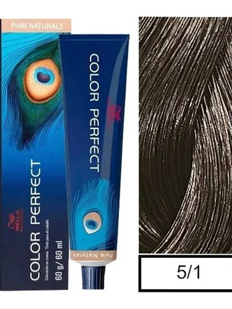 Wella Professionals Color Perfect 5/1 Castaño Claro Ceniza 60g  1