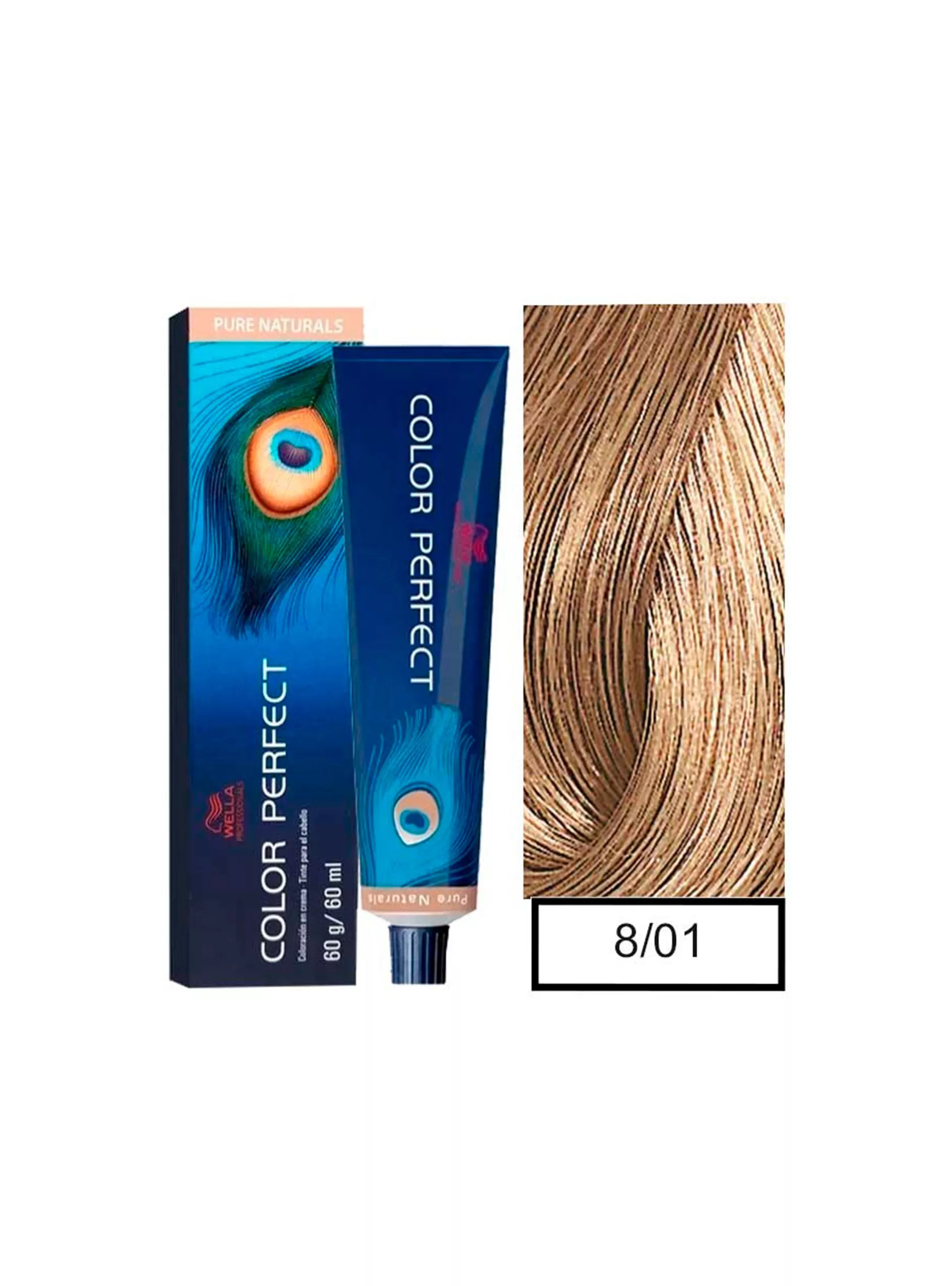 Wella Professionals Color Perfect 8/01 Rubio Claro Ceniza 60g  1