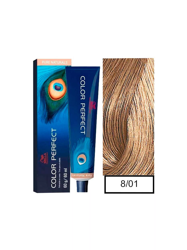 Wella Professionals Color Perfect 8/01 Rubio Claro Ceniza 60g  1