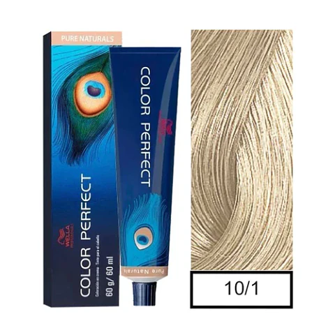 Wella Professionals Color Perfect 10/1 Rubio Ultra Claro Ceniza 60g 