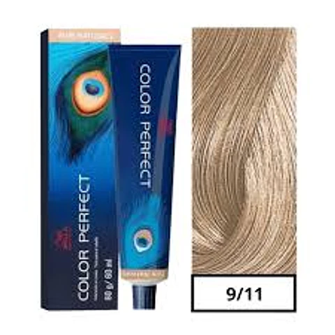Wella Professionals Color Perfect 9/11 Rubio Extra Claro Ceniza Intenso 60g 