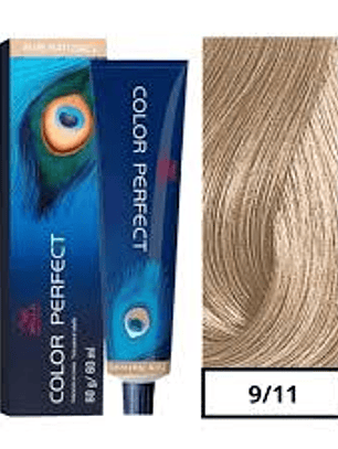 Wella Professionals Color Perfect 9/11 Rubio Extra Claro Ceniza Intenso 60g 