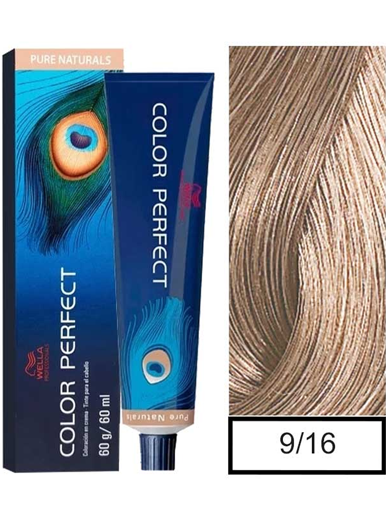Wella Professionals Color Perfect 9/16 Rubio Extra Claro Ceniza Violeta 60g  1