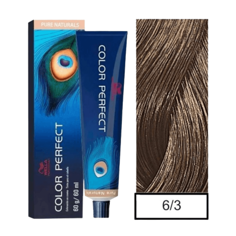 Wella Professionals Color Perfect 6/03 Rubio Oscuro Dorado 60g  1