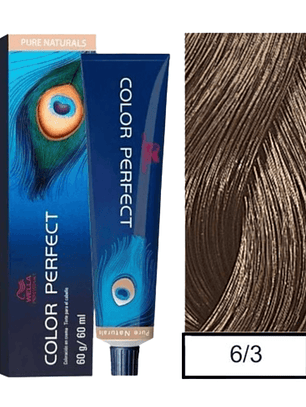 Wella Professionals Color Perfect 6/03 Rubio Oscuro Dorado 60g 
