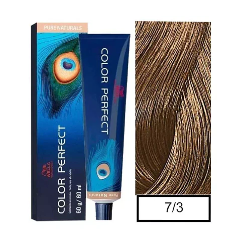 Wella Professionals Color Perfect 7/03 Rubio Mediano Dorado 60g 