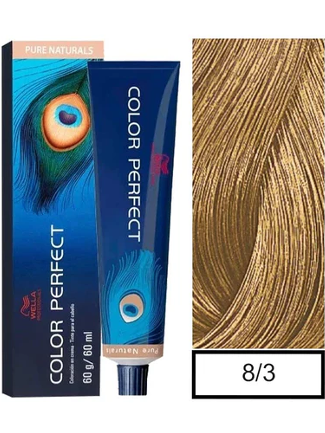 Wella Professionals Color Perfect 8/03 Rubio Claro Dorado 60g  1