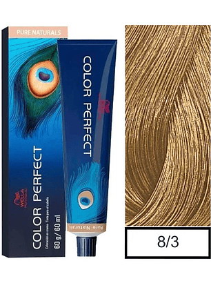 Wella Professionals Color Perfect 8/03 Rubio Claro Dorado 60g 