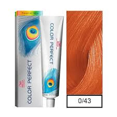 Wella Professionals Color Perfect 0/43 Rojo Dorado Intenso 60g 