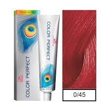 Wella Professionals Color Perfect 0/45 Rojo Caoba Intenso 60g  1