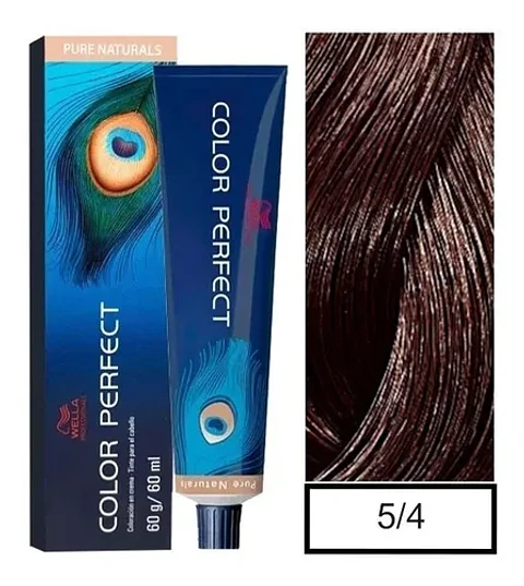 Wella Professionals Color Perfect 5/4 Castaño Claro Rojo 60g 