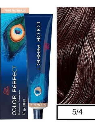 Wella Professionals Color Perfect 5/4 Castaño Claro Rojo 60g 