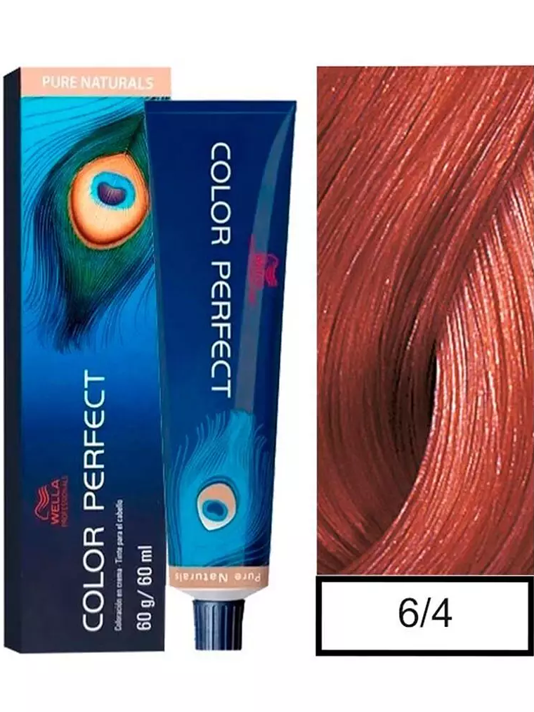 Wella Professionals Color Perfect 6/4 Rubio Oscuro Rojo 60g  1