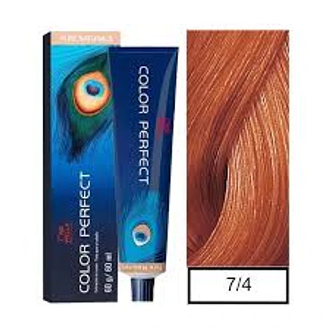 Wella Professionals Color Perfect 7/4 Rubio Mediano Rojo 60g 