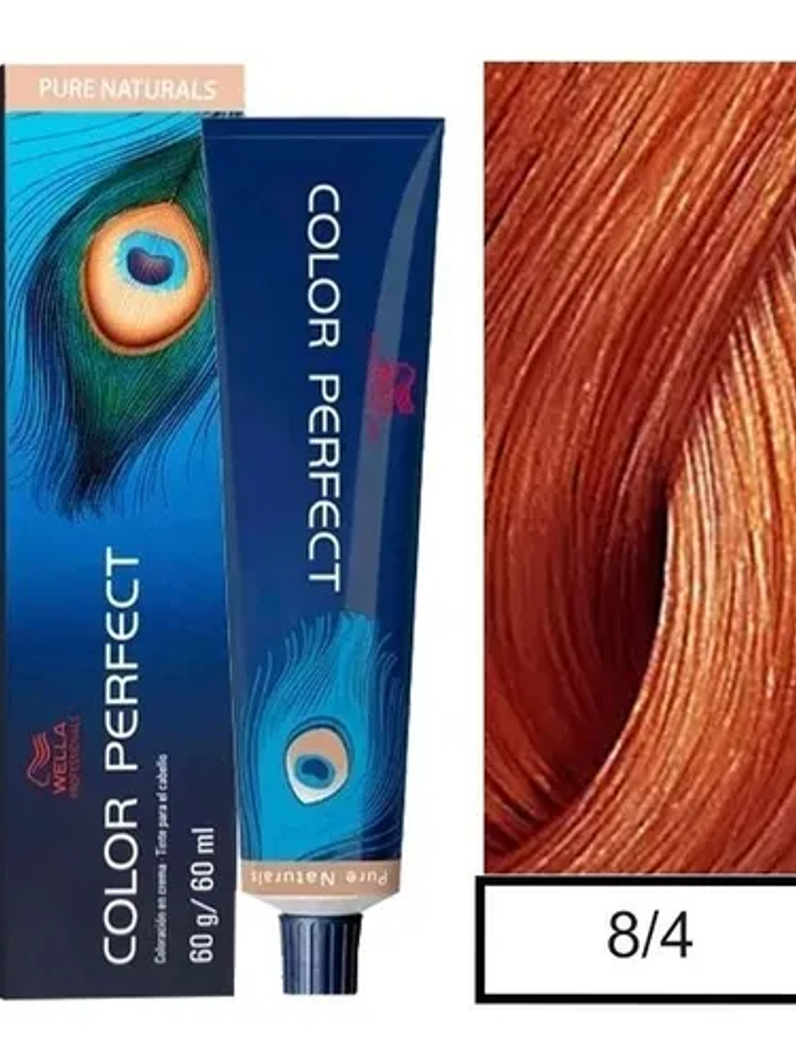 Wella Professionals Color Perfect 8/4 Rubio Claro Rojo 60g  1