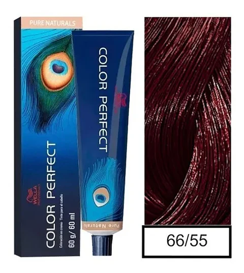 Wella Professionals Color Perfect 66/55 Rubio Oscuro Intenso Caoba Intenso 60g 