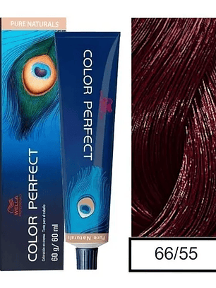 Wella Professionals Color Perfect 66/55 Rubio Oscuro Intenso Caoba Intenso 60g 