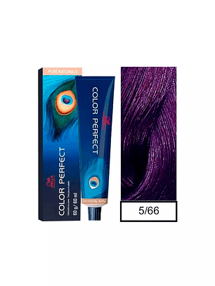 Wella Professionals Color Perfect 5/66 Castaño Claro Violeta Intenso 60g 