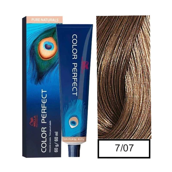Wella Professionals Color Perfect 7/07 Rubio Mediano Marrón 60g  1