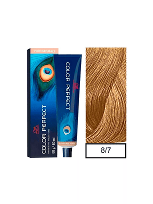 Wella Professionals Color Perfect 8/07 Rubio Claro Marrón 60g 