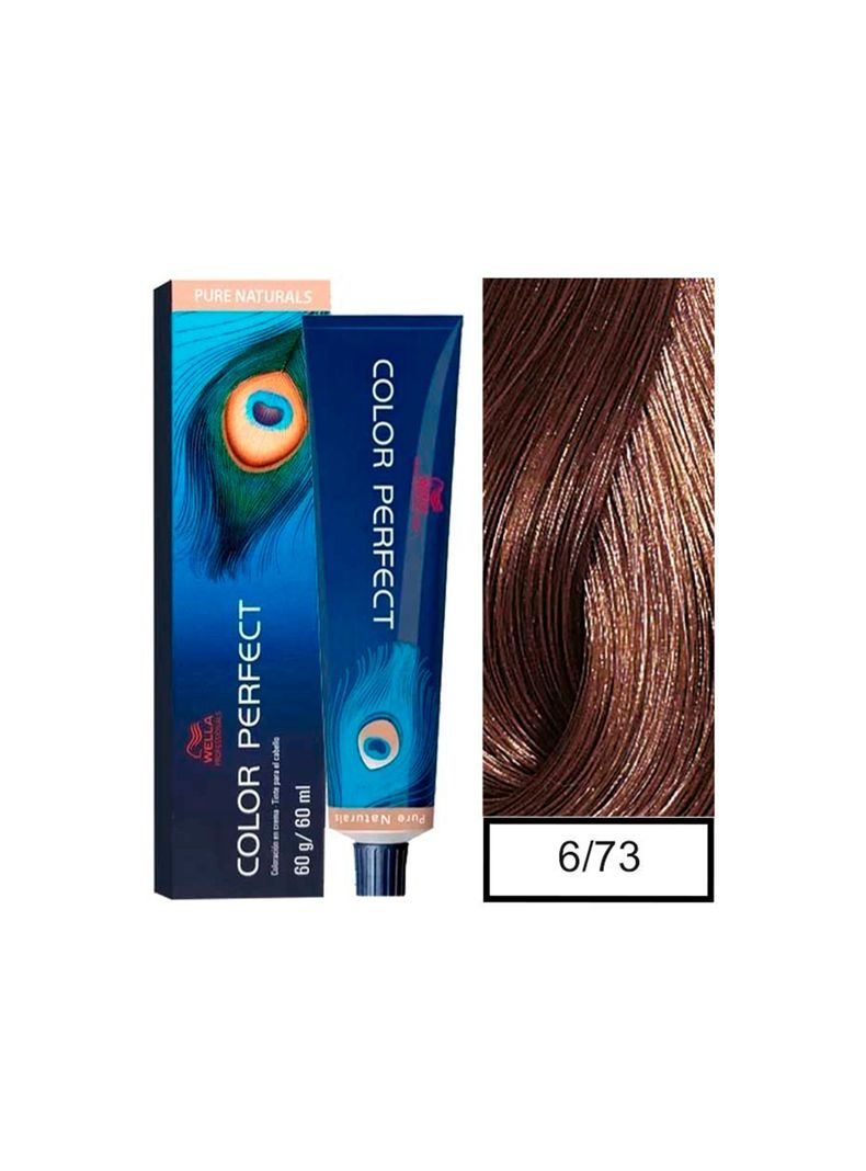 Wella Professionals Color Perfect 6/73 Rubio Oscuro Marrón Dorado 60g  1