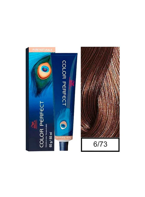 Wella Professionals Color Perfect 6/73 Rubio Oscuro Marrón Dorado 60g 