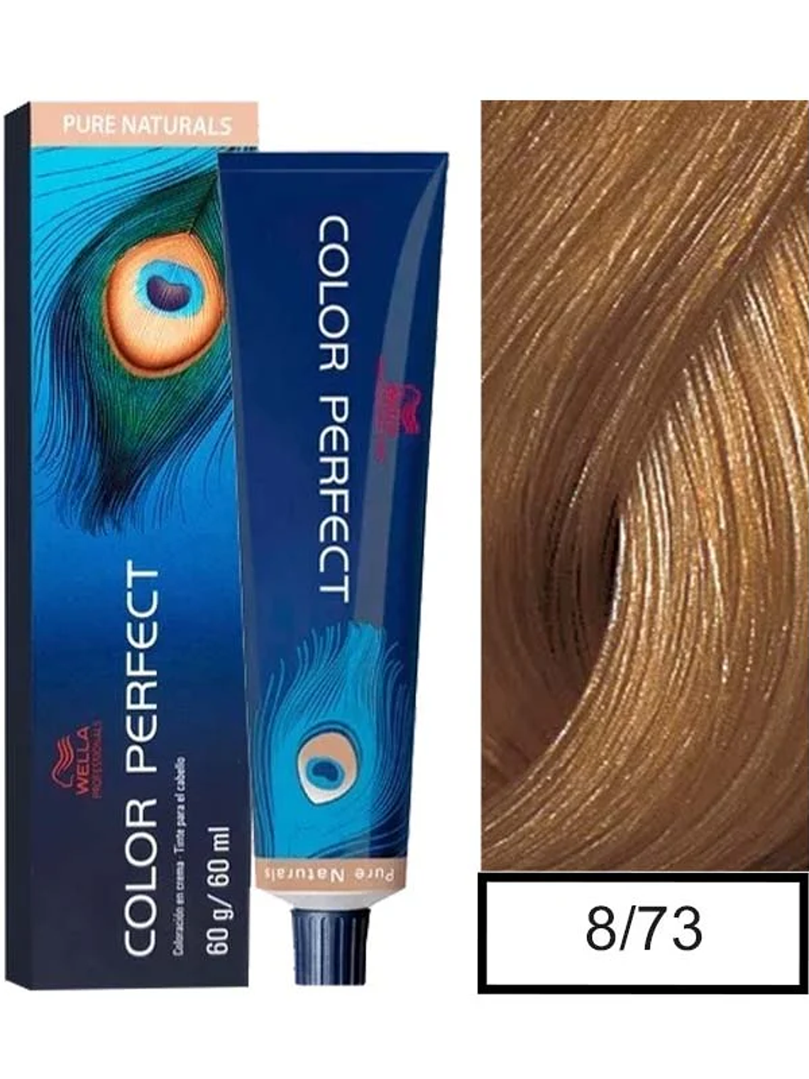 Wella Professionals Color Perfect 8/73 Rubio Mediano Marrón Dorado 60g  1