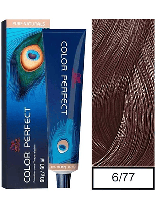 Wella Professionals Color Perfect 6/77 Rubio Oscuro Marrón Intenso 60g 
