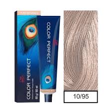 Wella Professionals Color Perfect 10/95 Rubio Ultra Claro Cendre Caoba 60g  1