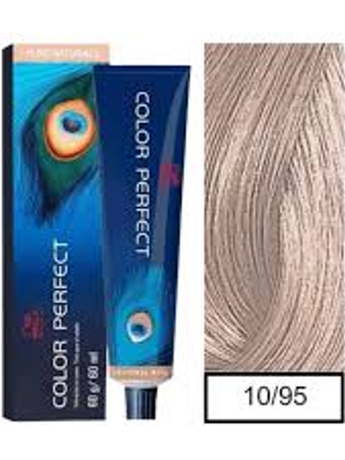 Wella Professionals Color Perfect 10/95 Rubio Ultra Claro Cendre Caoba 60g  1