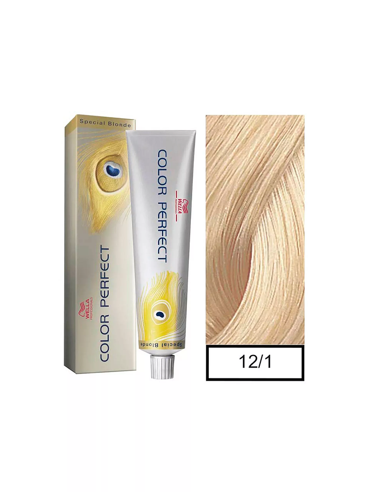 Wella Professionals Color Perfect 12/1 Rubio Especial Ceniza 60g  1