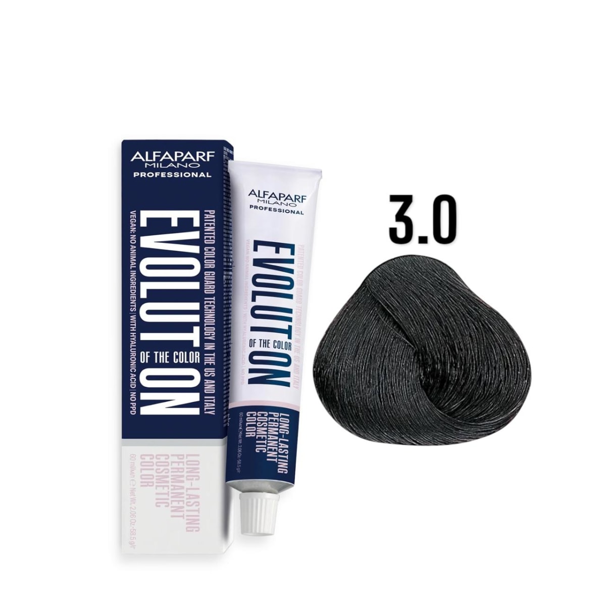 Alfaparf Evolution 3 Castaño Oscuro Cool Naturals 60ml 1