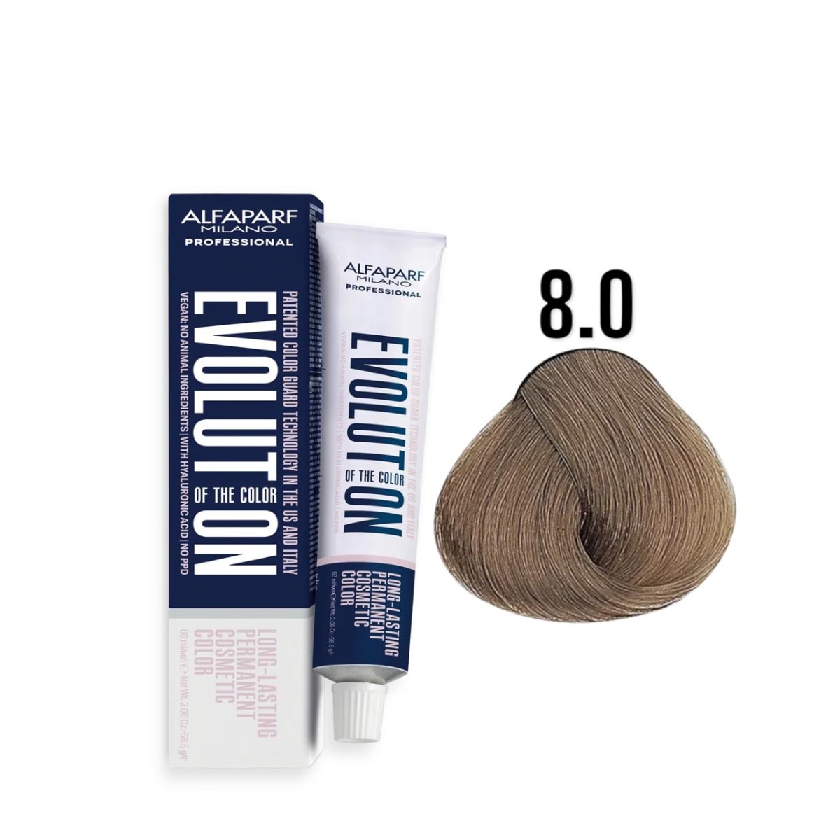 Alfaparf Evolution 8 Rubio Claro Cool Naturals 60ml 1