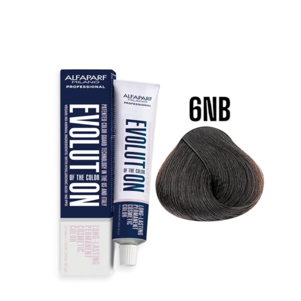 Alfaparf Evolution 6NB Rubio Oscuro Warm Naturals 60ml 1