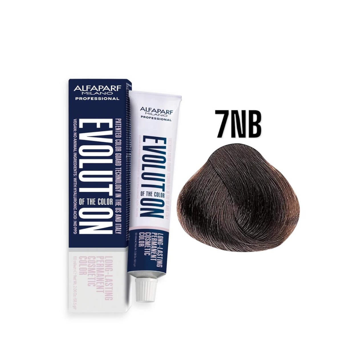 Alfaparf Evolution 7NB Rubio Medio Warm Naturals 60ml 1