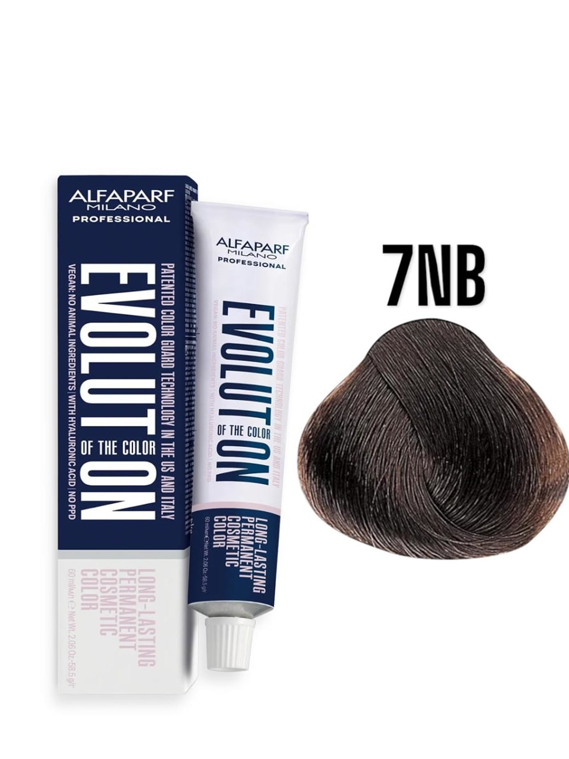 Alfaparf Evolution 7NB Rubio Medio Warm Naturals 60ml 1
