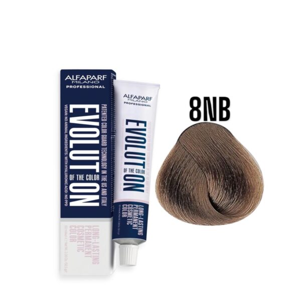 Alfaparf Evolution 8NB Rubio Claro Warm Naturals 60ml 1