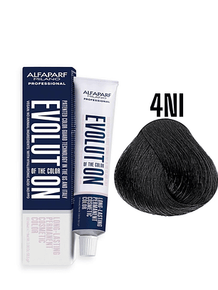 Alfaparf Evolution 4NI Castaño Medio Intenso Intense Naturals 60ml