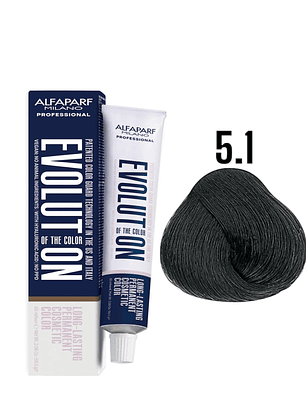 Alfaparf Evolution 5.1 Castaño Claro Ceniza Ash 60ml