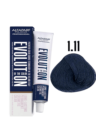 Alfaparf Evolution 1.11 Negro Azul Ash 60ml